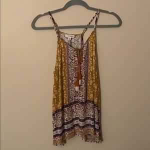 Cute flowy tank top